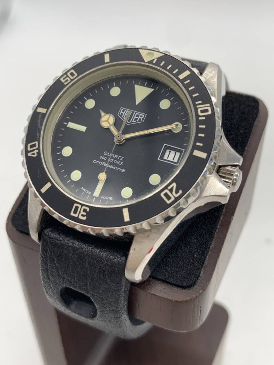 【やや傷や汚れあり】1204-547MK⑤17880 RP 腕時計 HEUER ホイヤー QUARTZ 200METRES ...