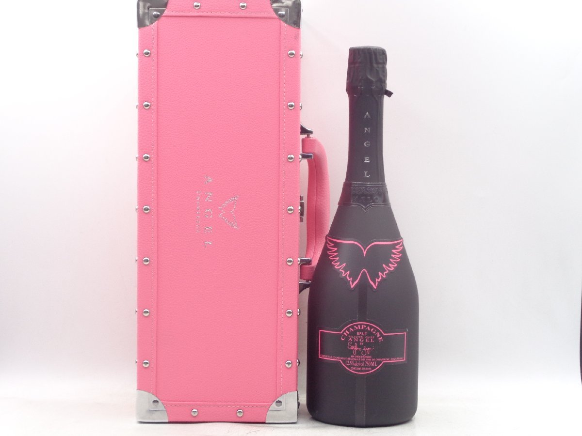 【未開封】エンジェル シャンパン ヘイロー ピンク 750ml 箱付き エンジェル・シャンパン ヘイロー・ピンク NV ブリュット 専用