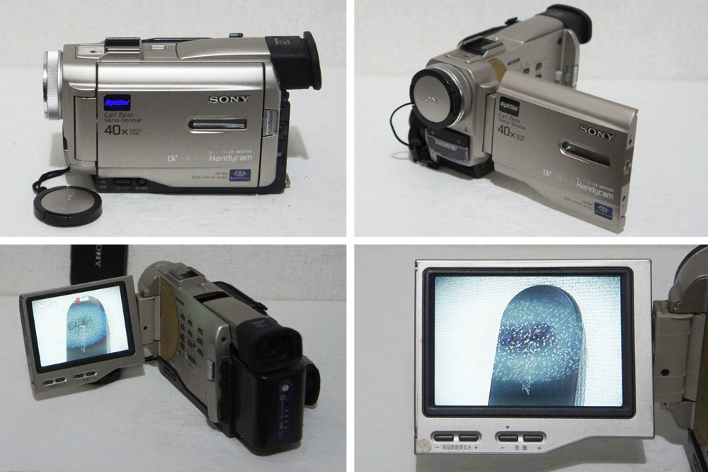 miniDVのダビングに！ SONY ビデオカメラ DCR-TRV10 02 miniDVのダビングに！ SONY ビデオカメラ DCR-TRV10 02