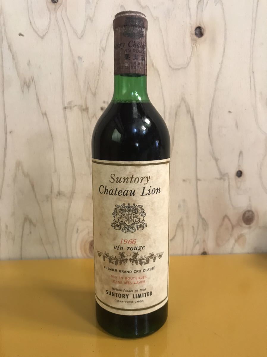 SUNTORY サントリー 貴腐 ワイン 1985 山梨ワイナリー Chateau Lion