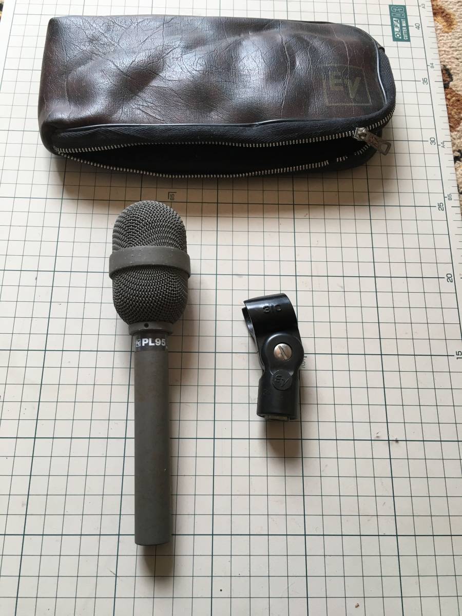 美品☆】Electro-Voice製ボーカル用マイクセット(PL-80C) EV