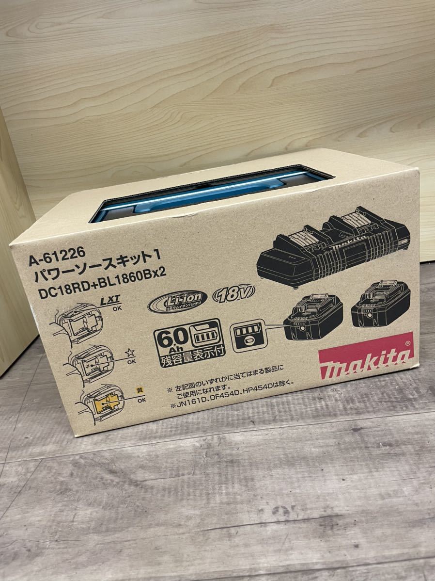 【未使用】（Q41）マキタ makita A-61226 パワーソースキット1 2口急速充電器 DC18RD+BL1860B×2 の落札情報 ...