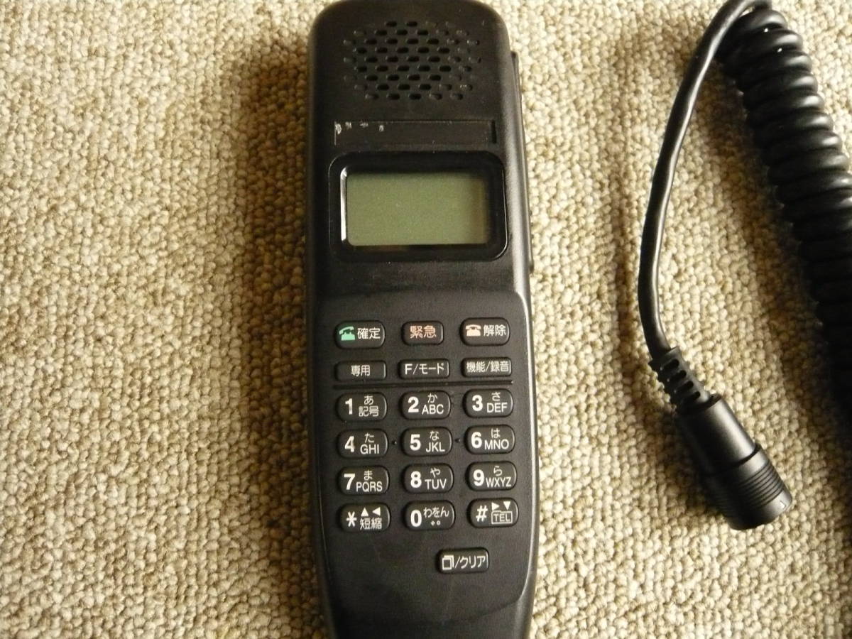 やや傷や汚れあり】【中古】日立 無線機 ハンドセット ECM-149 専用