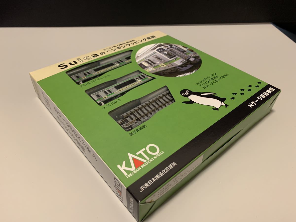 限定品 KATO JR E127系 Suica ペンギンラッピング 楽天市場】カトー Nゲージ/KATO・JR東日本商事 E127系 0番台