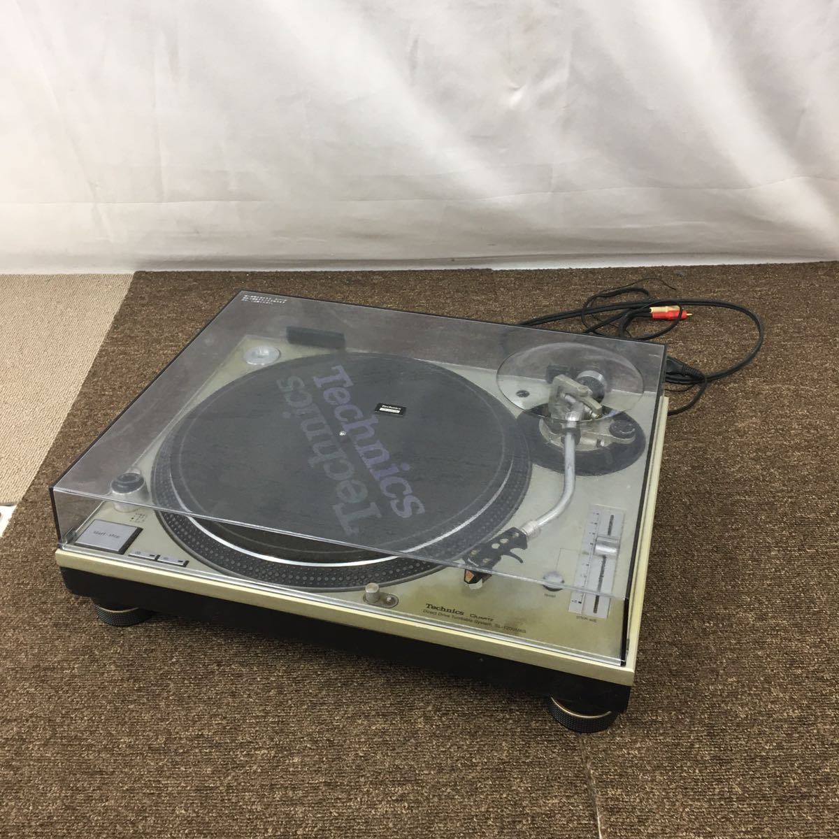 希少 Technics SL 1200MK2 コワ テクニクス ターンテーブル 動良