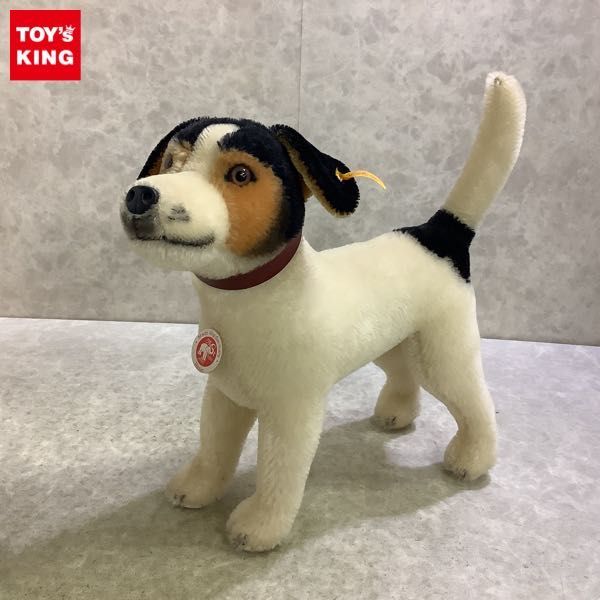 やや傷や汚れあり】1円〜 箱無 シュタイフ Steiff ジャックラッセル