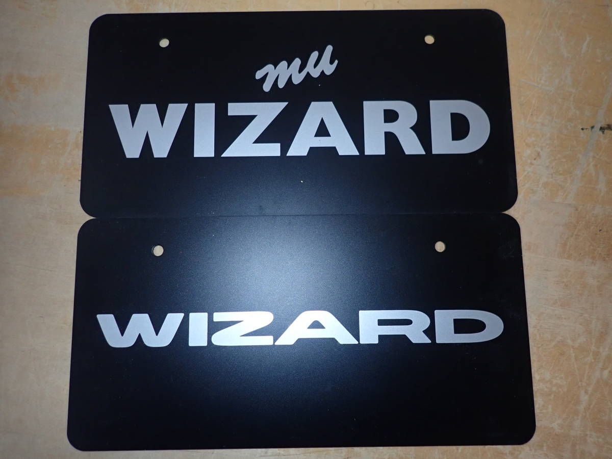 ウィザード ナンバープレートカバー ナンバーカバー WIZARD フレーム ウィザード ナンバープレートカバー ナンバーカバー WIZARD フレーム