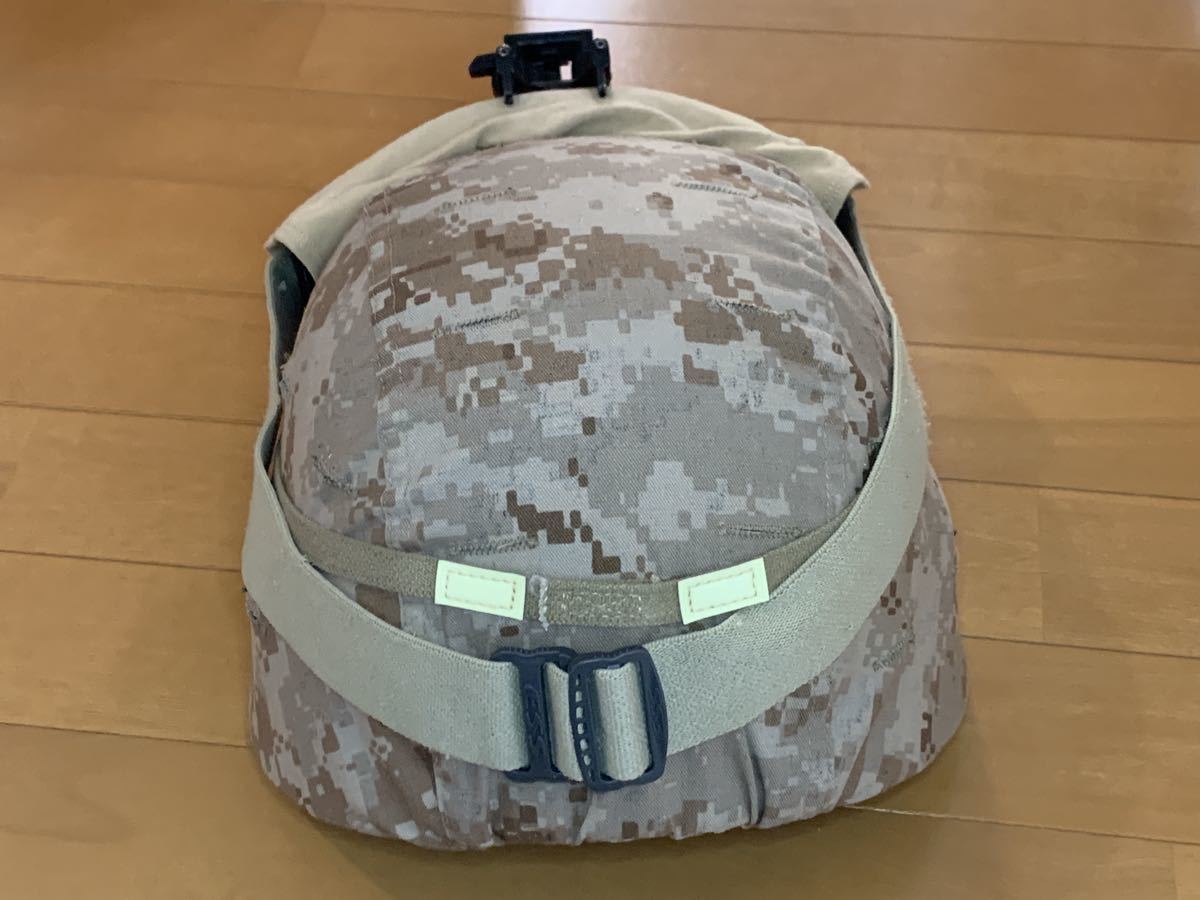 目立った傷や汚れなし】海兵隊 実物 LWH ヘルメット Mサイズ