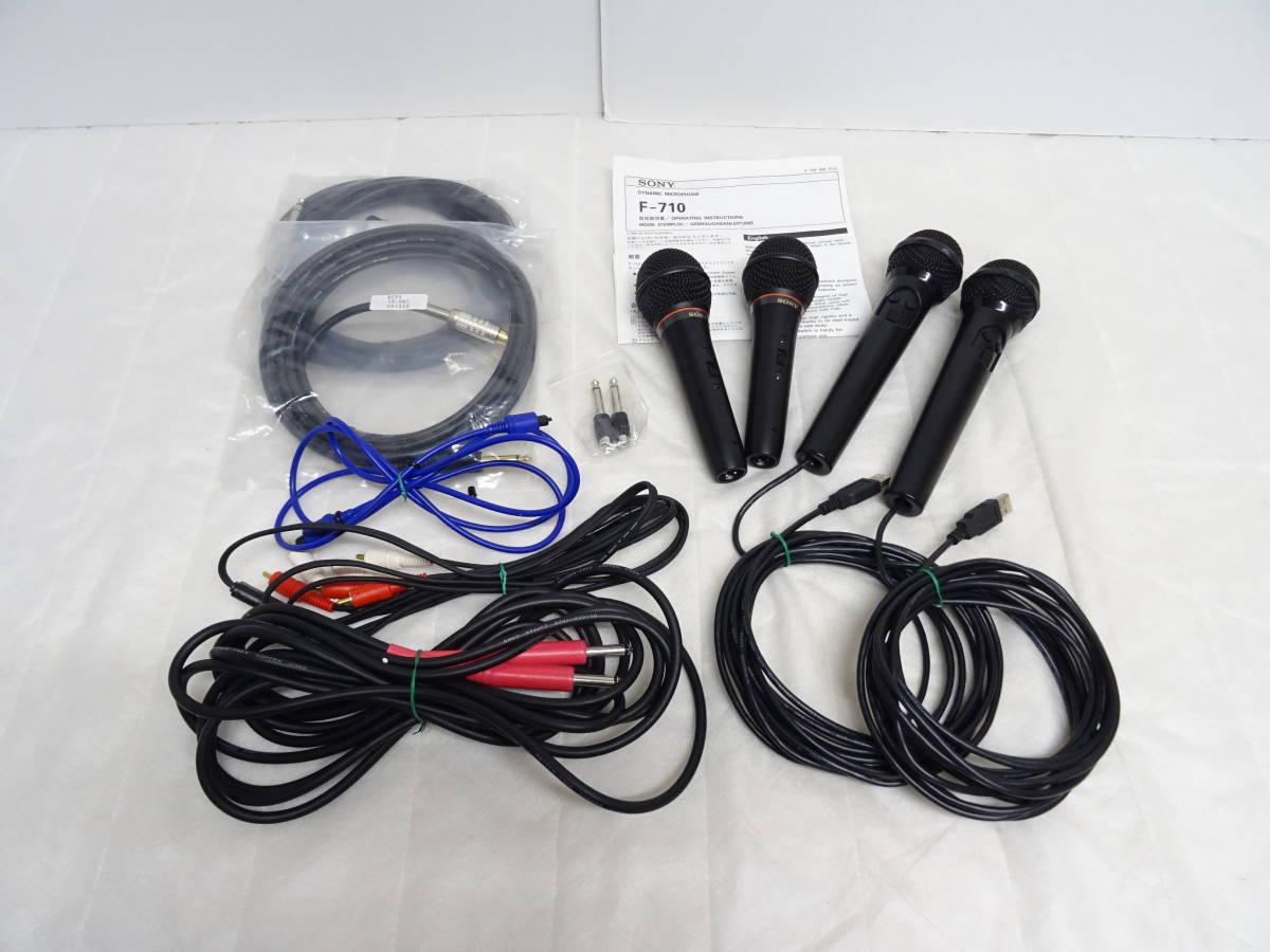 2021福袋】 マイク SONY F-V910 ジャンク品 econet.bi