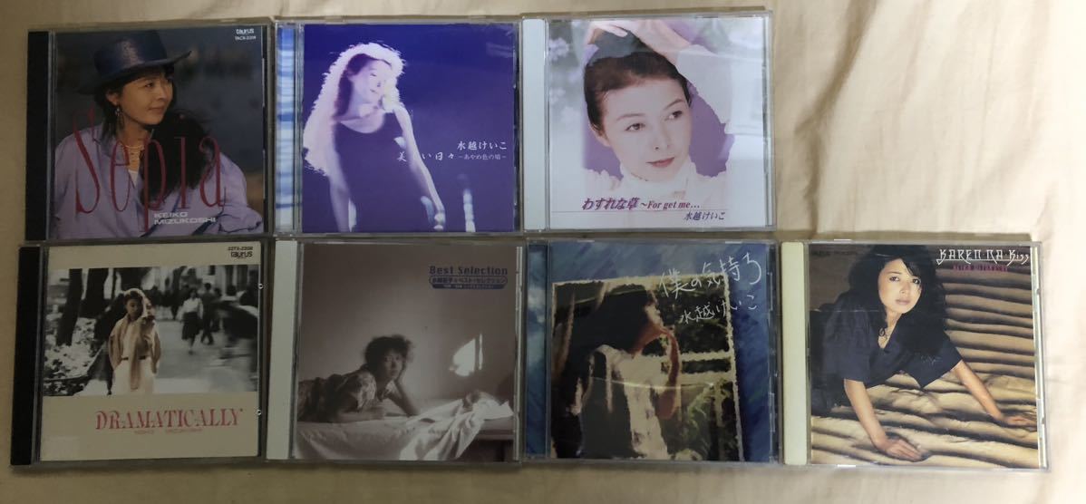 水越けいこ CDコレクション 4組16枚セット 4枚組アルバム | 水越けいこCDショップ
