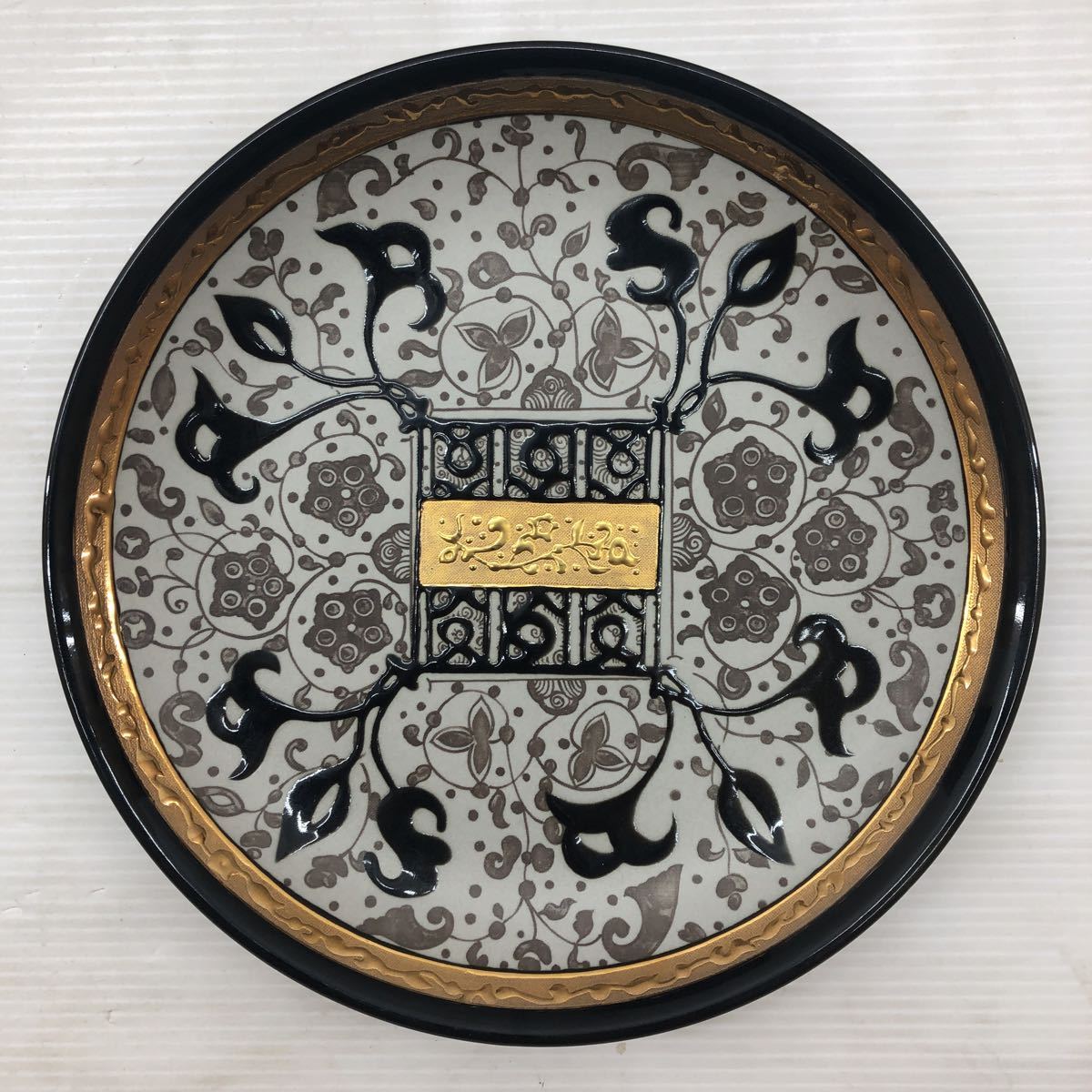 Eclectique kaikai ハイヤームの詩 金彩 パスタ皿 5枚セット