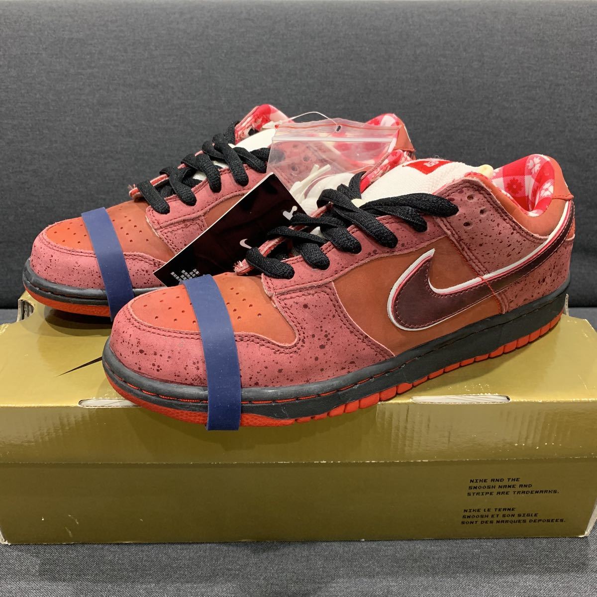 【未使用】NIKE DUNK LOW PREMIUM SB X Concepts RED LOBSTER ナイキ ダンク ロー エスビー コン