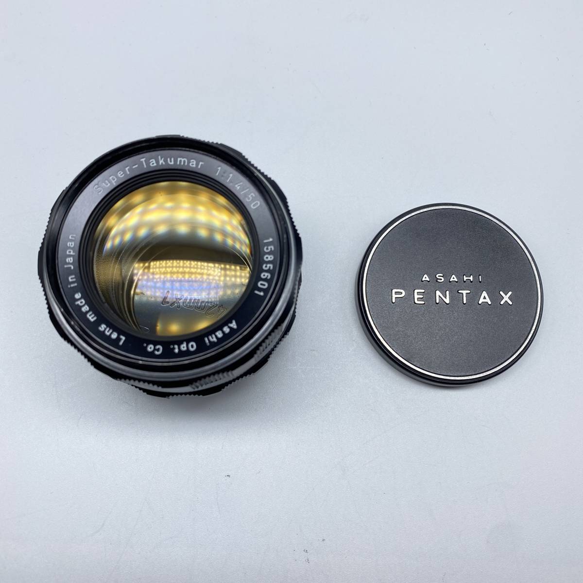  asahi pentax super takumar 50mm f1 4 8 m42 