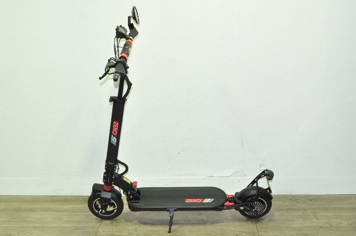 【やや傷や汚れあり】【1円スタート】SWALLOW SCOOTER 電動キックボード ZERO9 走行距離198キロ KT MMの落札情報詳細