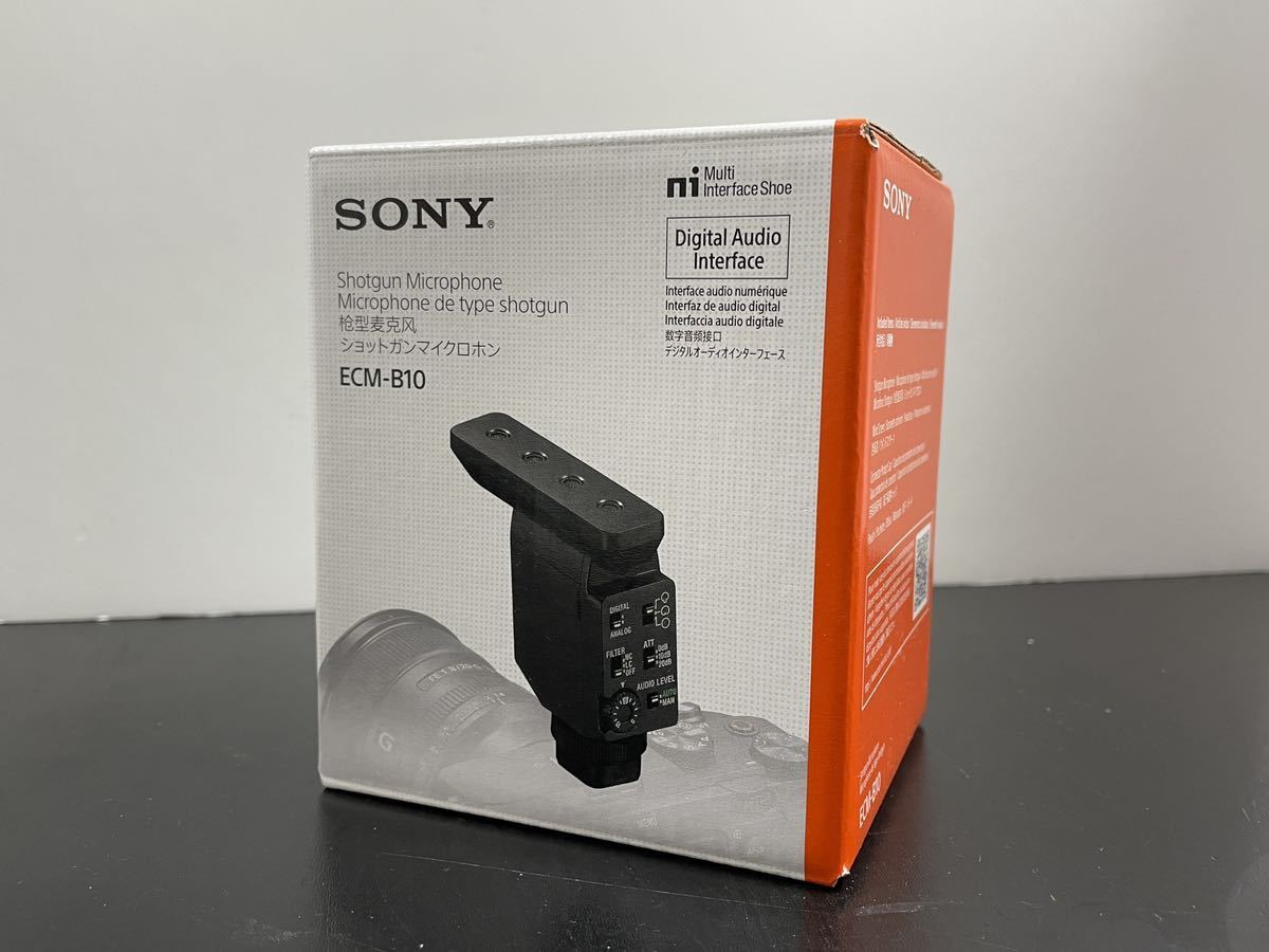 中古】ショットガンマイクロホン SONY ECM-B10（e-TREND｜ソニー（SONY 