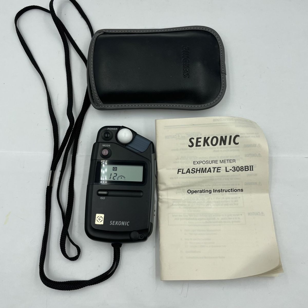 露出計 SEKONIC L-308S 説明書 付属品付き セコニック