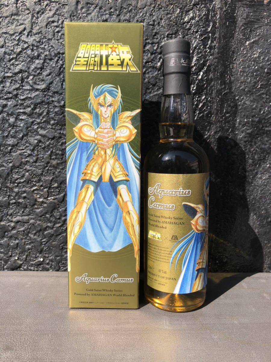 限定品】聖闘士星矢 ゴールドセイント ウイスキー 「水瓶座 カミュ