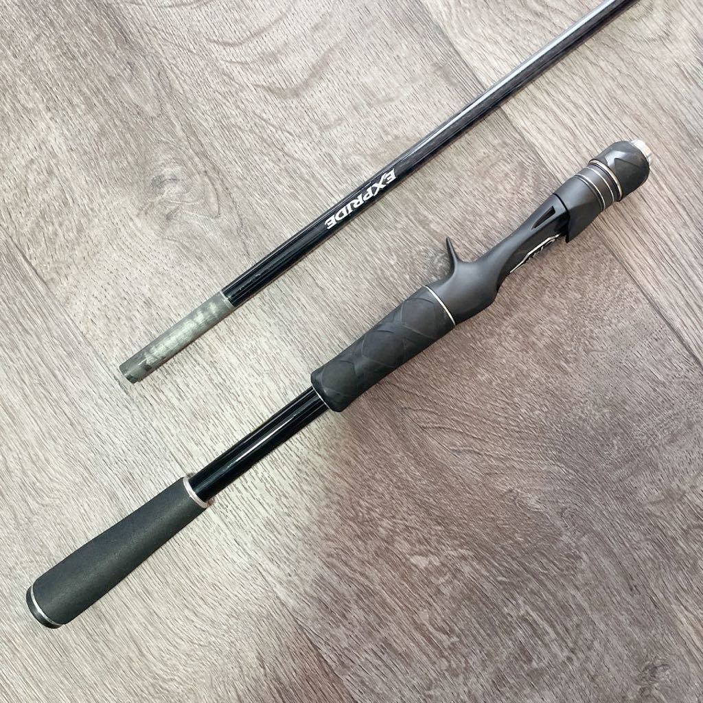 目立った傷や汚れなし】エクスプライド 172ML+-BFS シマノ ベイト