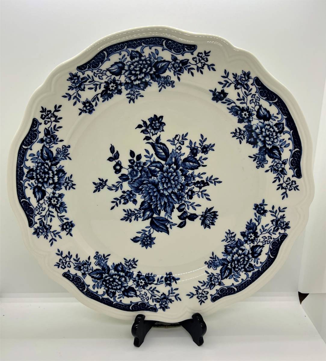 【未使用】ブルーカーネーション ヴィンテージ 大皿1枚 BLUE CARNATION 未使用/池2‐49の落札情報詳細 ヤフオク落札価格