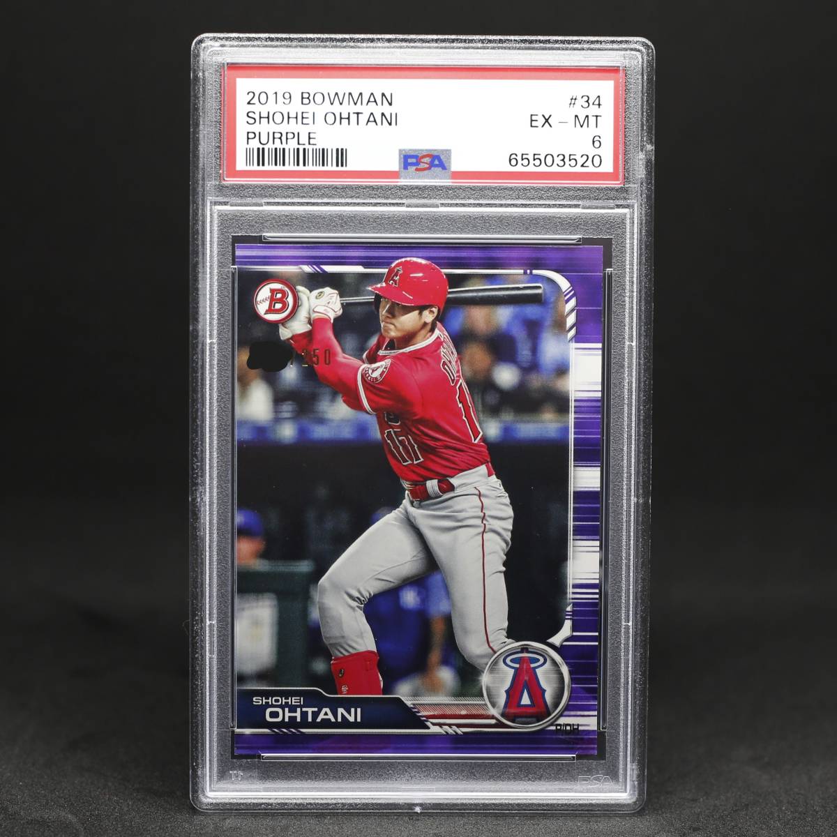 パープルパラレル】 吉田正尚 開幕戦 topps now シリアル 大谷翔平
