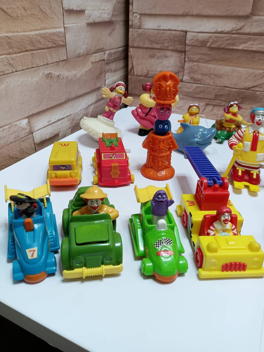 やや傷や汚れあり】McDonald マクドナルド ハッピーセット 1990年代