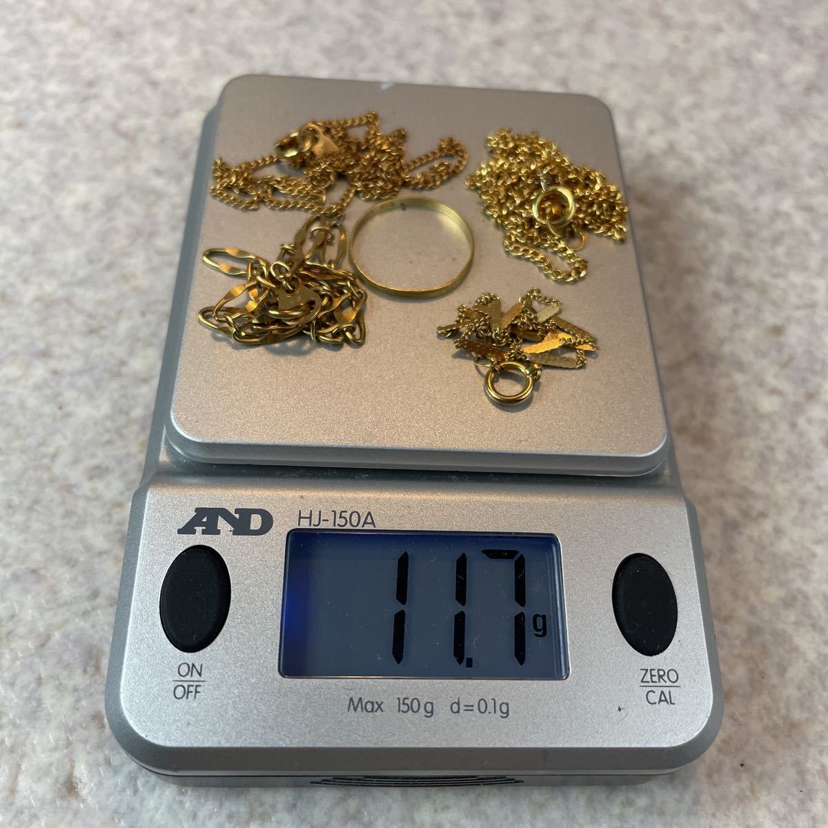 金歯 約4.6グラム