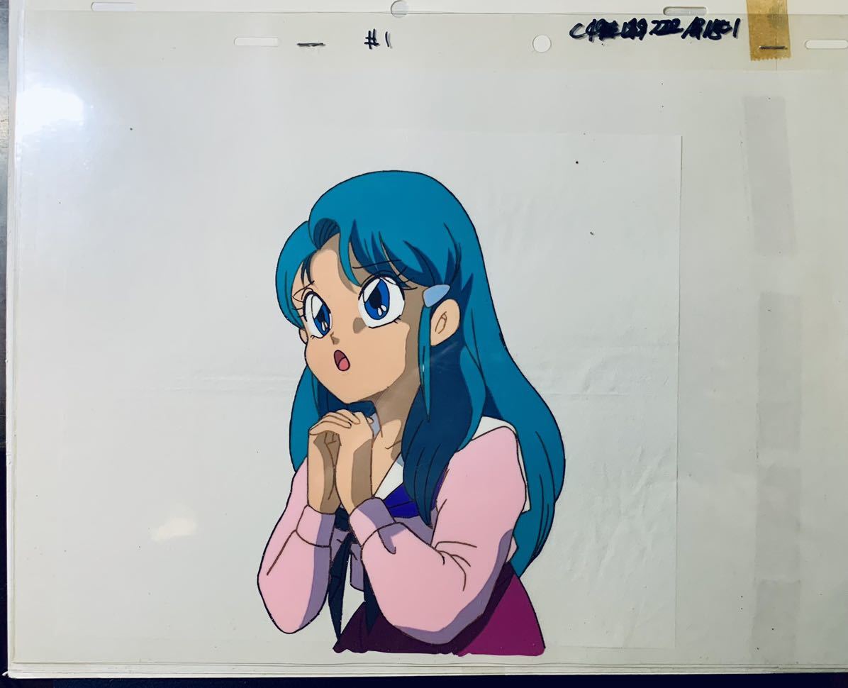 希少】 ゲンジ通信あげだま セル画 九鬼麗 ドレス