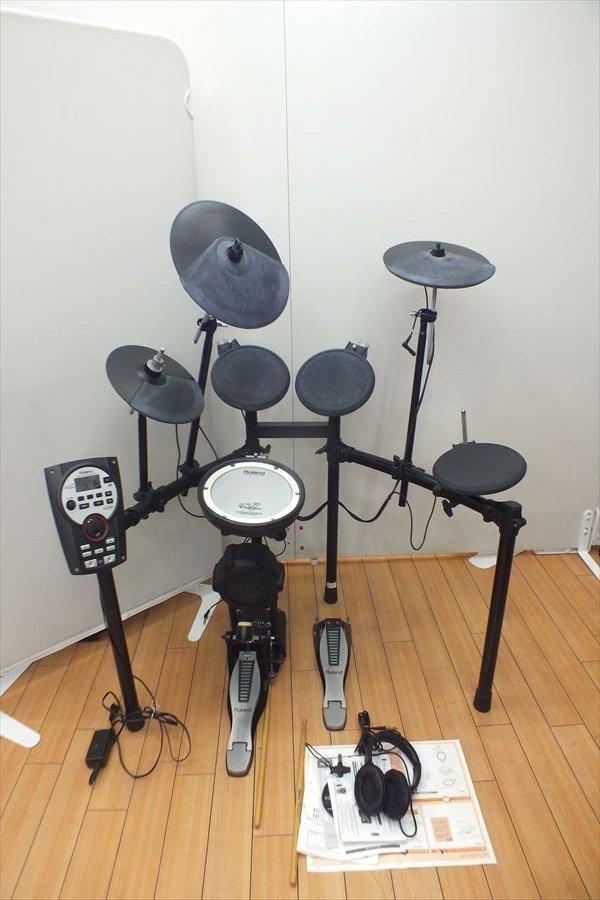 中古 Roland ローランド V-Drums TD-8 電子ドラム セット 直 K2411818 