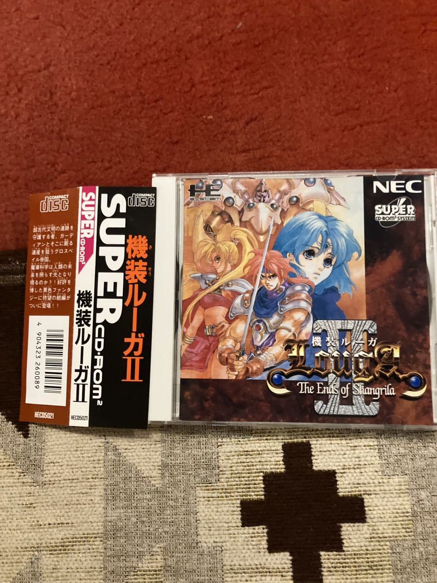 プチレア　機装ルーガ2 PCエンジン　ＳＣＤロム　動作良好 Amazon | 機装ルーガ2 【PCエンジン】 | PCエンジン