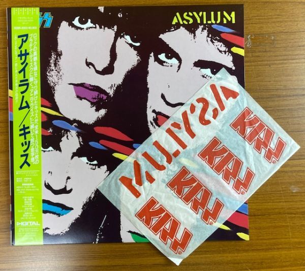 KISS / アサイラム LPレコード 中古（asylum）
