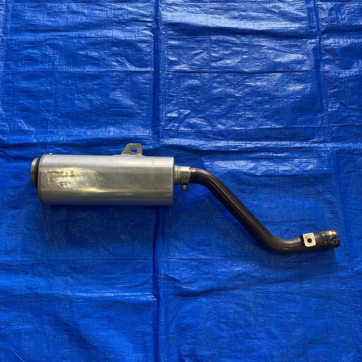 ホンダ　ＸＲ２５０Ｒ、ＸＬＲ２５０用　サイレンサー（スーパートラップ）美品 XR250R スーパートラップマフラー サイレンサー (検 XLR250 ME06 ME08