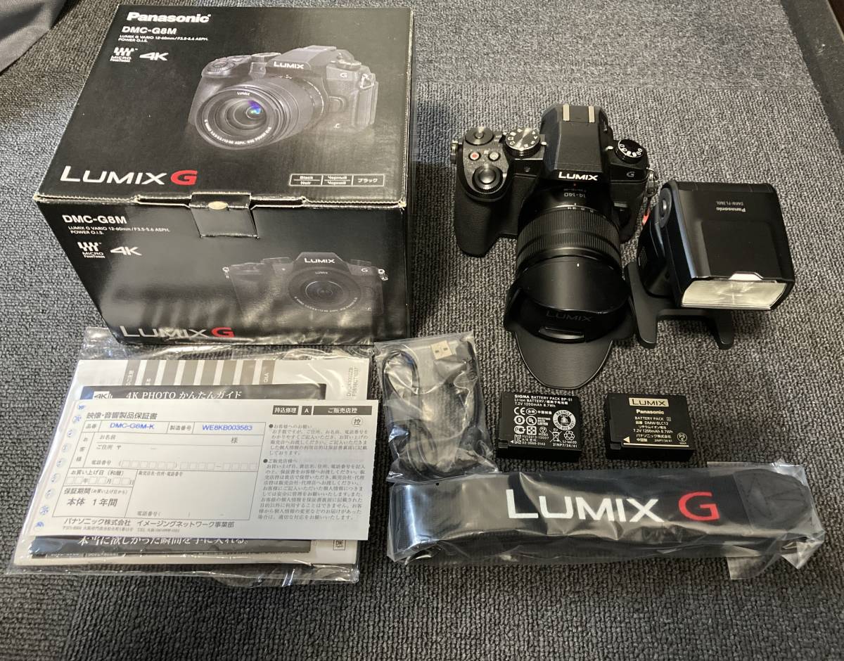 美品】Panasonic LUMIX DMC-G8M / シャッター数 213