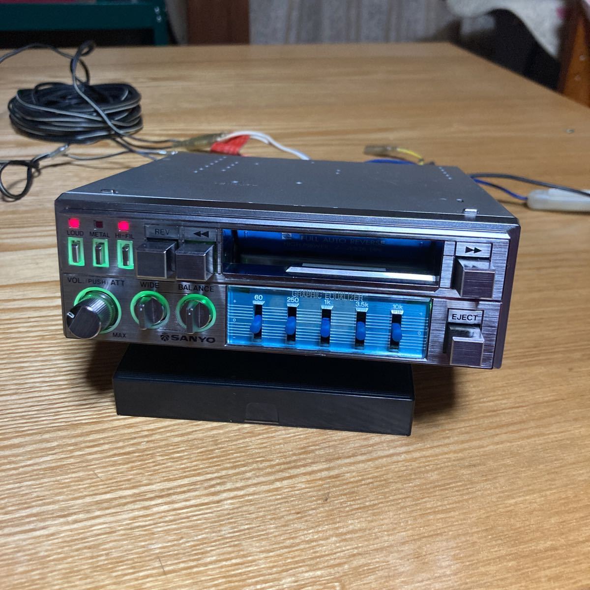 【やや傷や汚れあり】サンヨー sanyo カーステレオカセットデッキ♪ FT662 可動品 美品♪旧車の落札情報詳細 ヤフオク落札価格検索