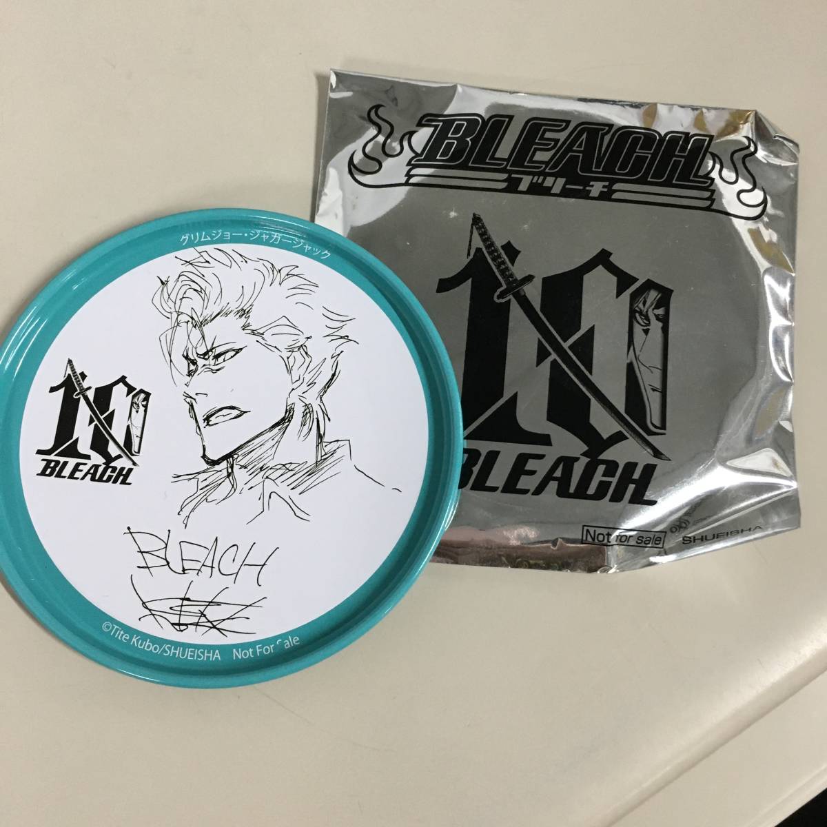 BLEACH グリムジョー・ジャガージャック　中外カフェ　コースター BLEACH グリムジョー・ジャガージャック 中外カフェ コースター