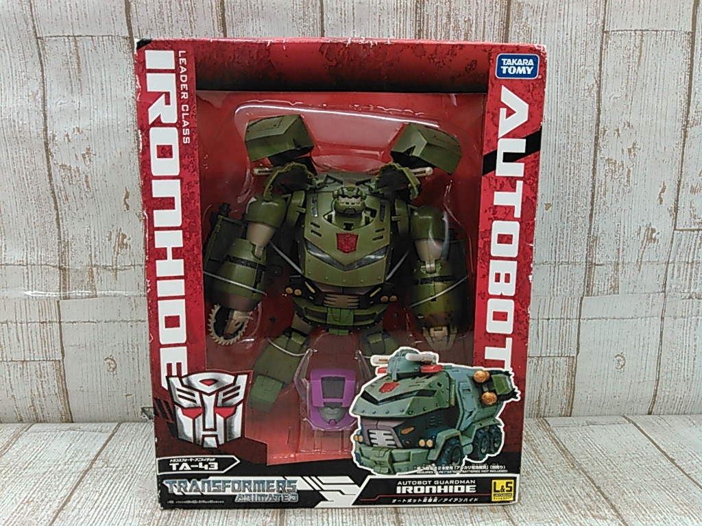 トランスフォーマー/アニメイテッド/アイアンハイド/IRONHIDE/未開封