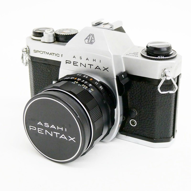 【やや傷や汚れあり】PENTAX アサヒペンタックス SP F SPOTMATIC ボディ SMC TAKUMAR 13.5/28 レンズ
