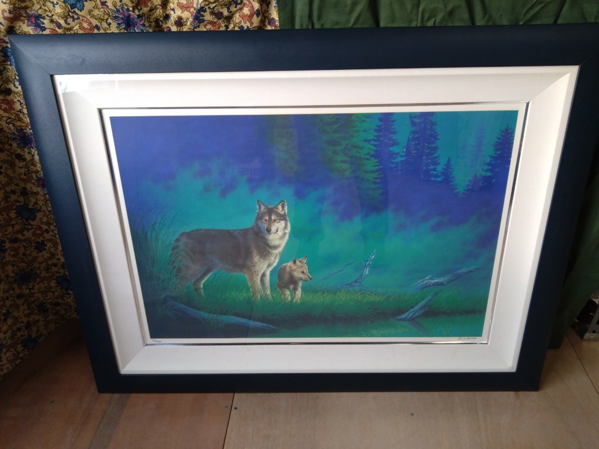 ジョウナイトウ リトグラフ 直筆サイン②