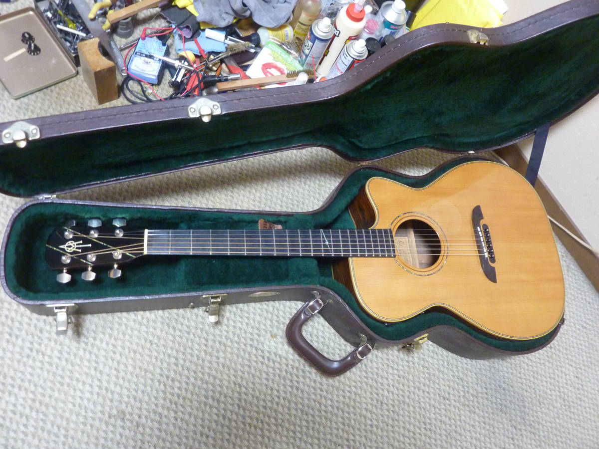 良品程度/トップ単板】S.yairi/S.ヤイリ アコースティックギター YF-38
