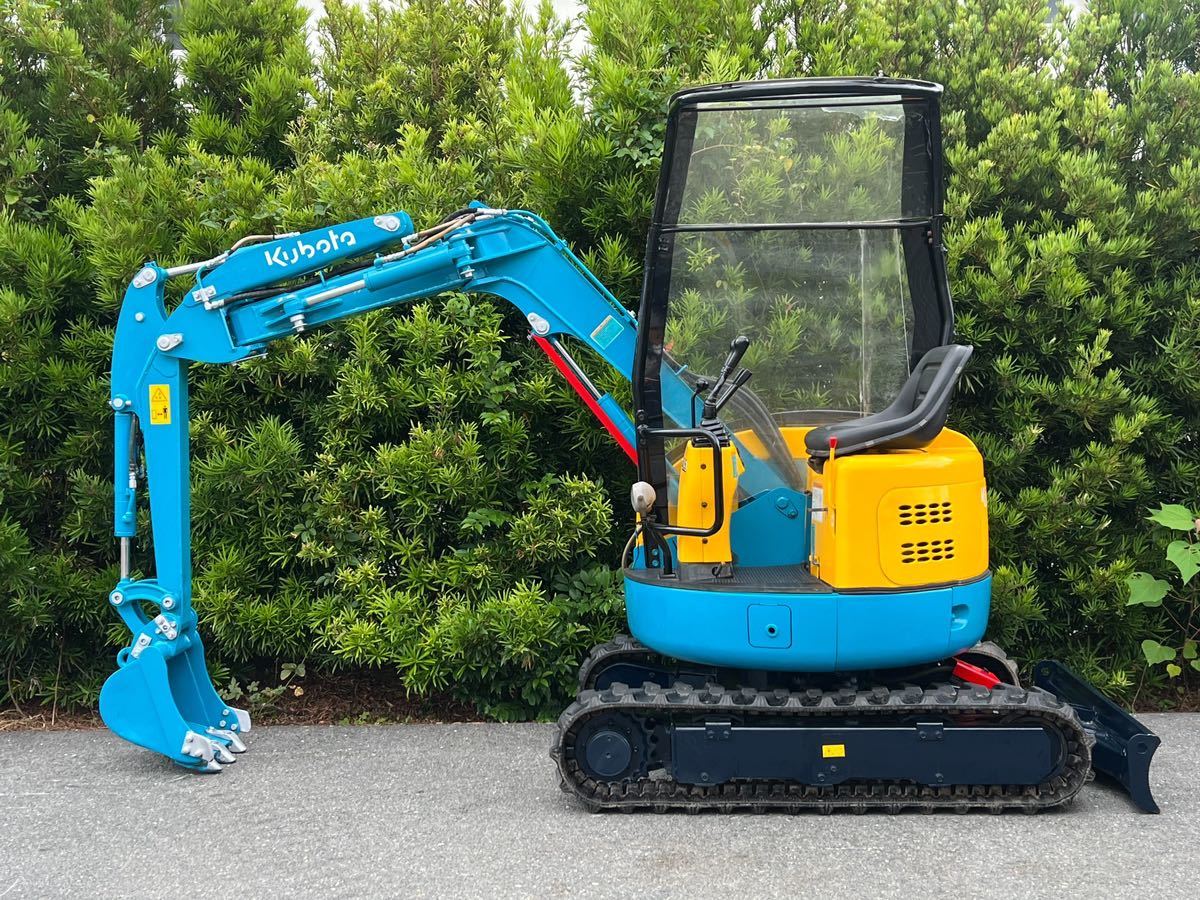 クボタ U-20 2tクラス 2wayパターン 全塗装済 ミニ油圧ショベル