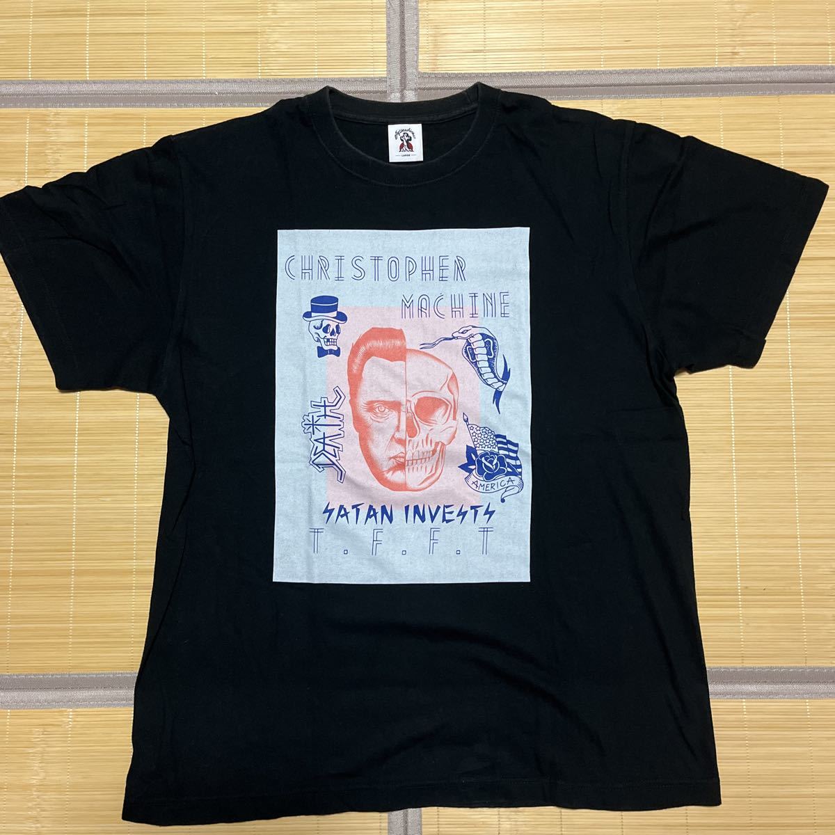 【目立った傷や汚れなし】SOFTMACHINE CHRISTOPHER MACHINE tee tシャツ L 黒 ブラックの落札情報詳細 ...