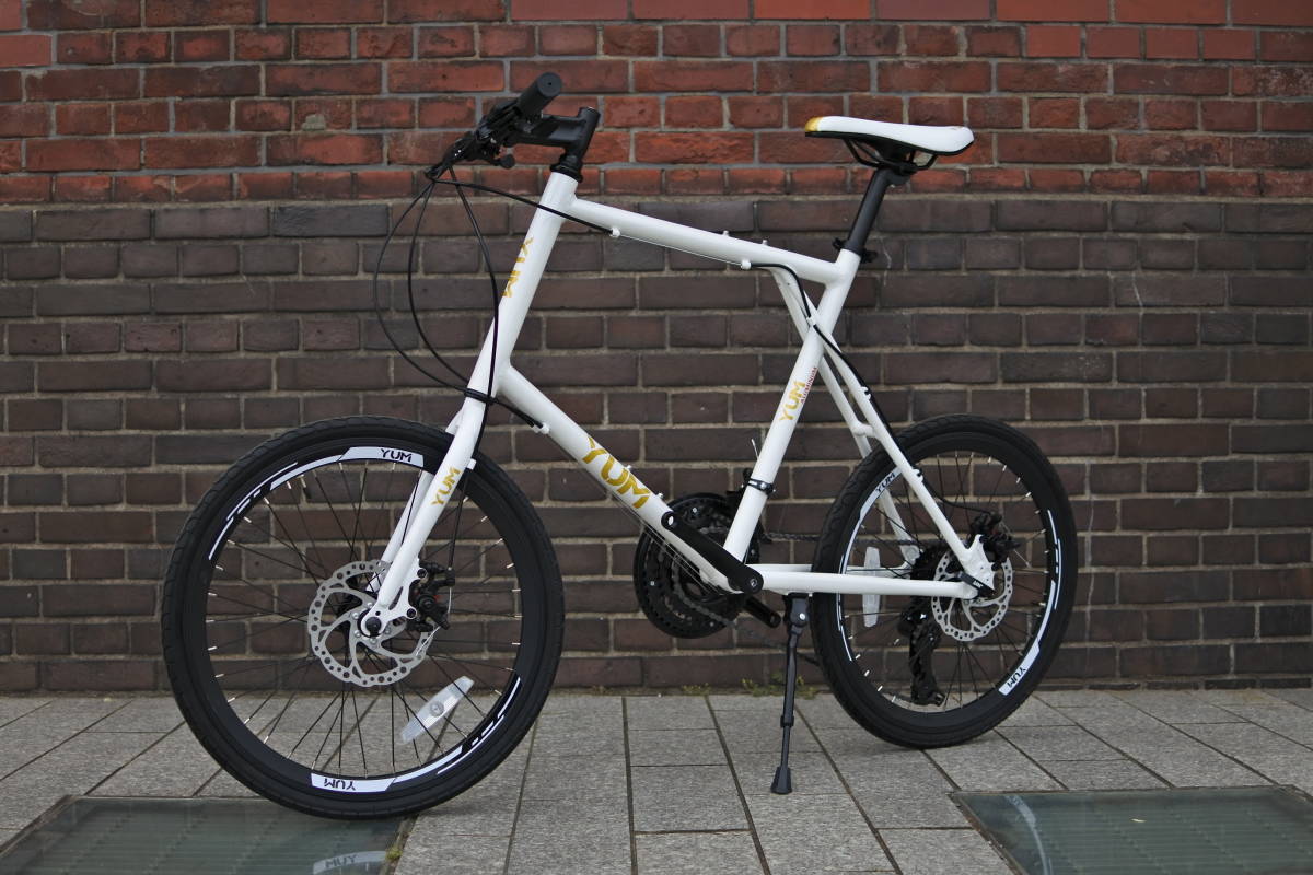 未使用】1円スタートYUMミニベロ未使用21スピード☆アルミフレーム