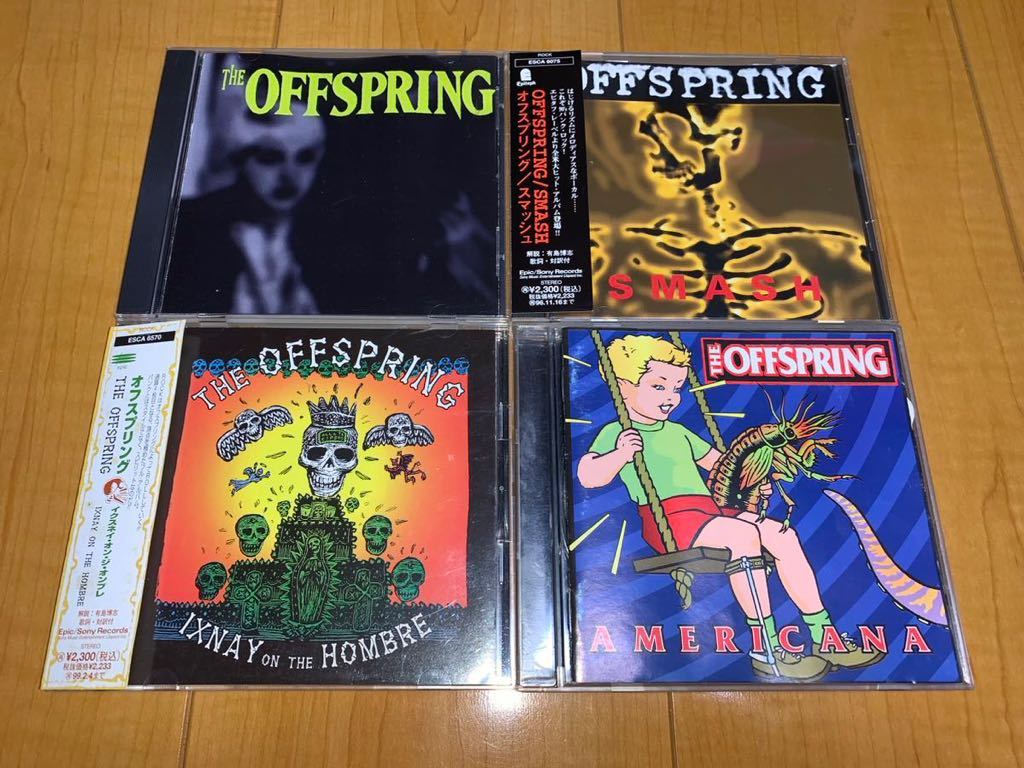 【やや傷や汚れあり】【中古CD】The Offspring アルバム4枚セット / オフスプリング / Smash / Ixnay On ...