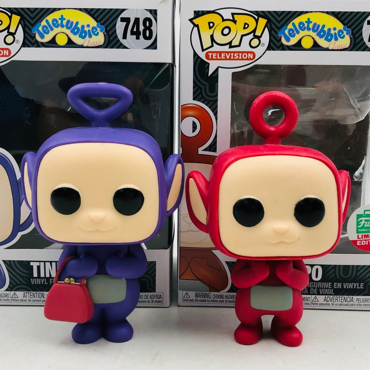 【やや傷や汚れあり】中古品 FUNKO POP ファンコ 745 746 747 748 Teletubbies テレタビーズ DIPSY