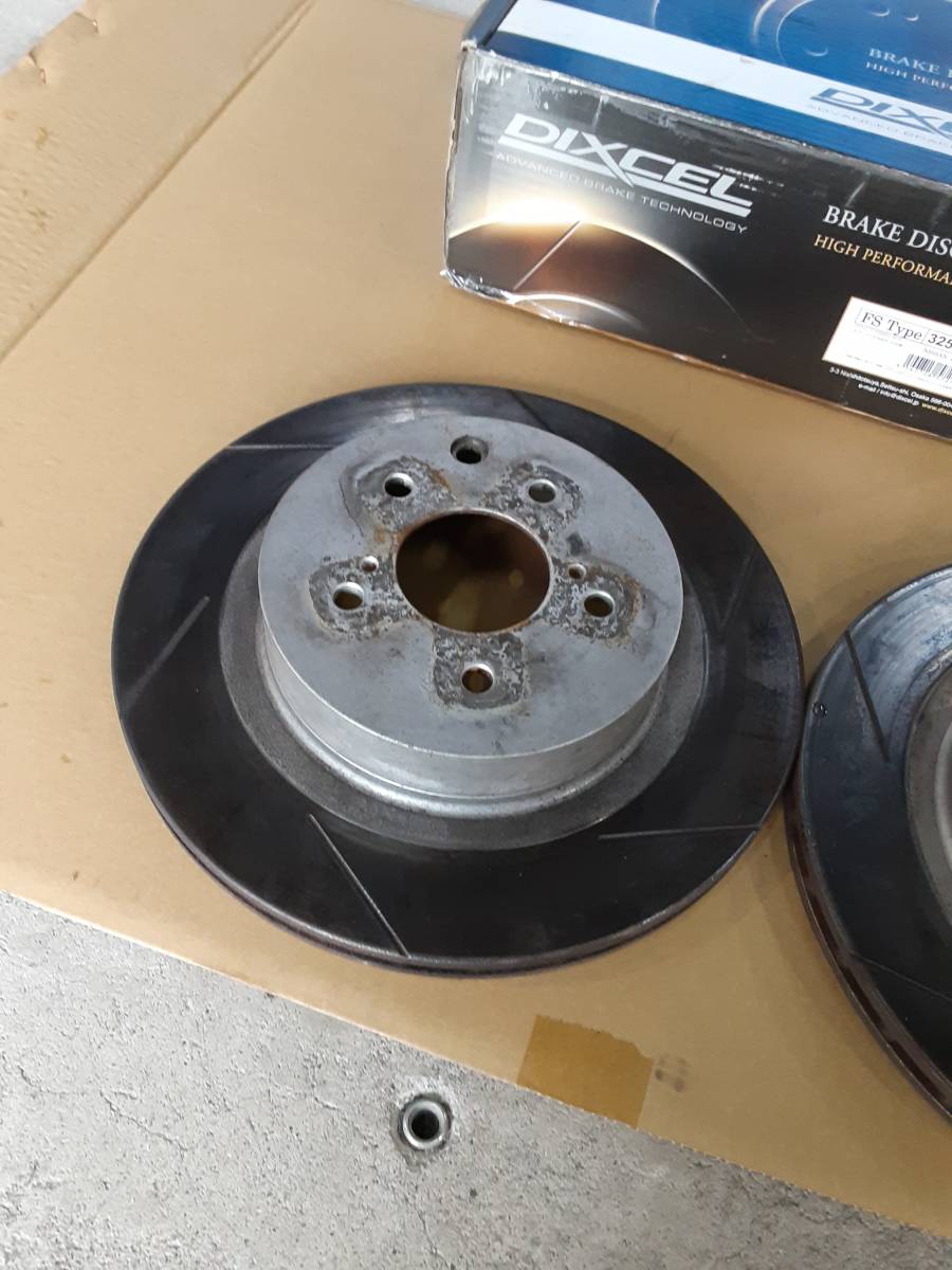 BCNR34  R34GT-R  ブレンボ用 リヤブレーキローター（322mm） 本物！ 34GT-R BNR34 N1 （後期大径ブレーキ仕様）リア 純正