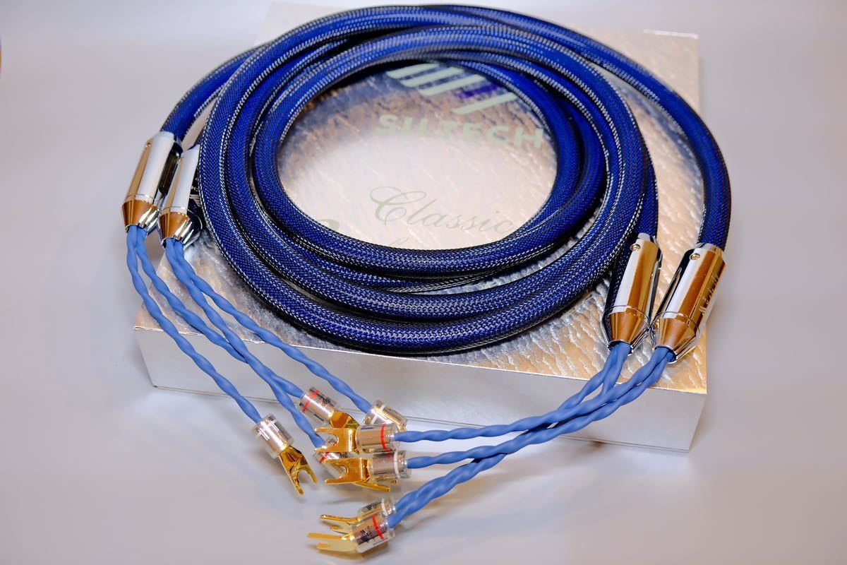 Sac Channel Câble Haut-parleur Siltech Classic Anniversary 770L - 2,5m, Connecteurs Y-Lug, Occasion Cable Audio Sac Channel Câble Haut-parleur Siltech Classic Anniversary 770L - 2,5m, Connecteurs Y-Lug, Occasion Cable Audio