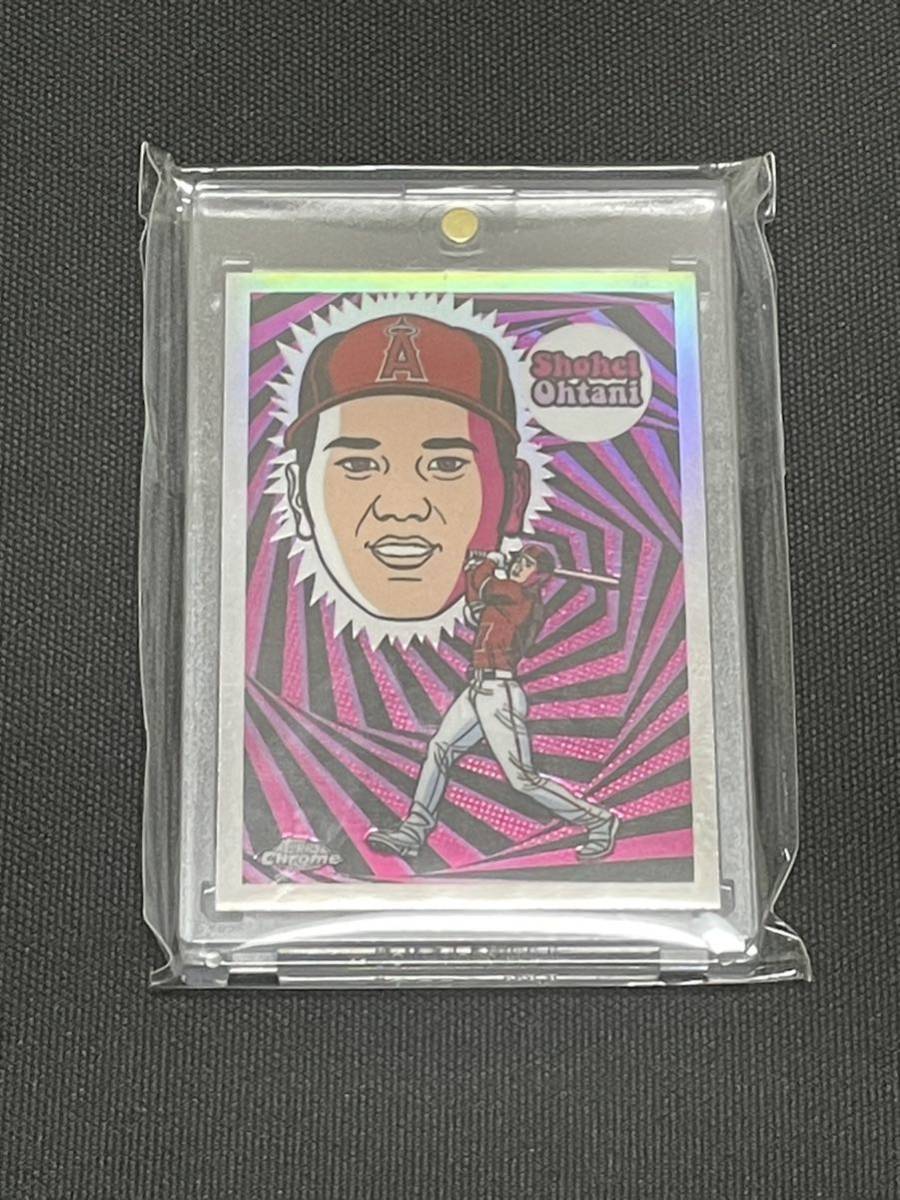 【未使用】Topps chrome 2023 大谷翔平 Shohei Ohtani Case hit!インサート激レア ケースヒット