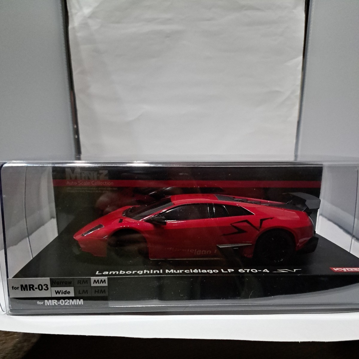 未使用】京商 1/27 ミニッツ オートスケールコレクション MR-03W-MM