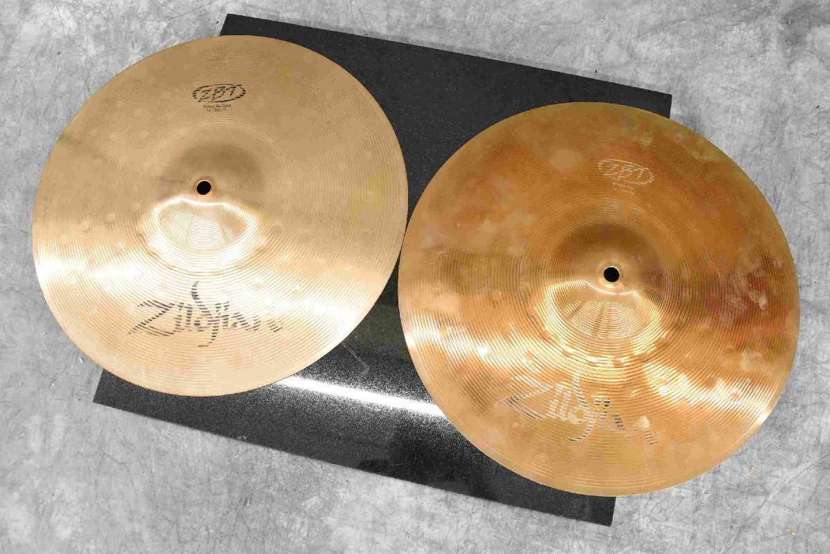 【傷や汚れあり】F☆Zildjian ジルジャン ZBT TOP/BOTTOM HIHAT 14/36cm ハイハットシンバル ☆中古☆の