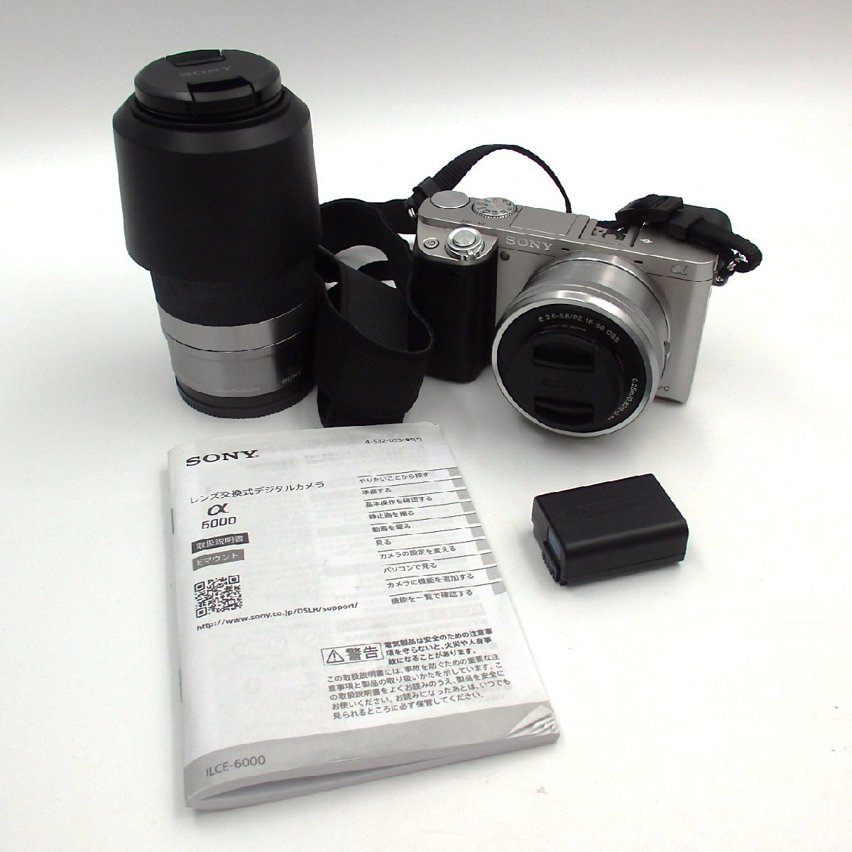 ソニー SONY α6000 ILCE-6000 レンズキット SDカード付