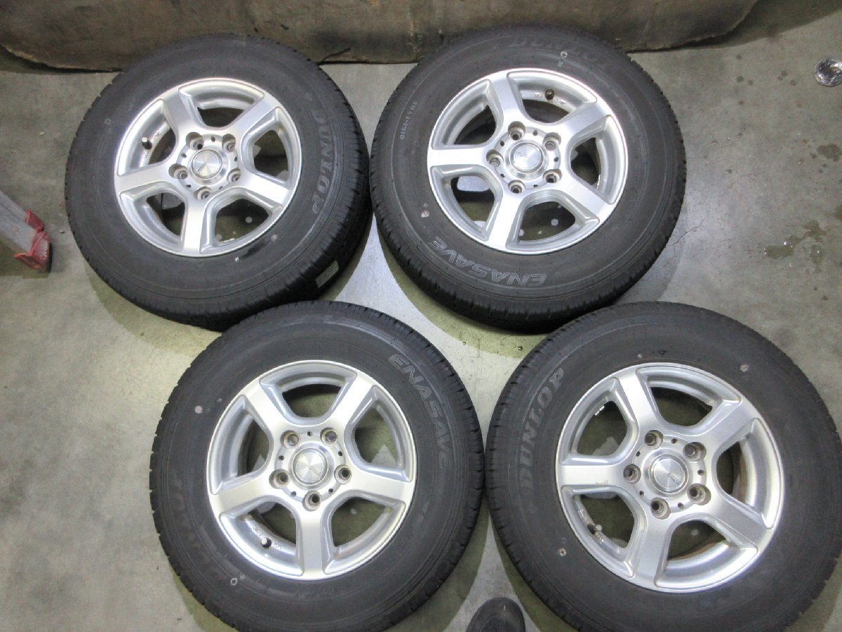 ダンロップ 165R13 4本 サマータイヤ ホイールセット 営業車 ダンロップ 165R13 4本 サマータイヤ ホイールセット 営業車
